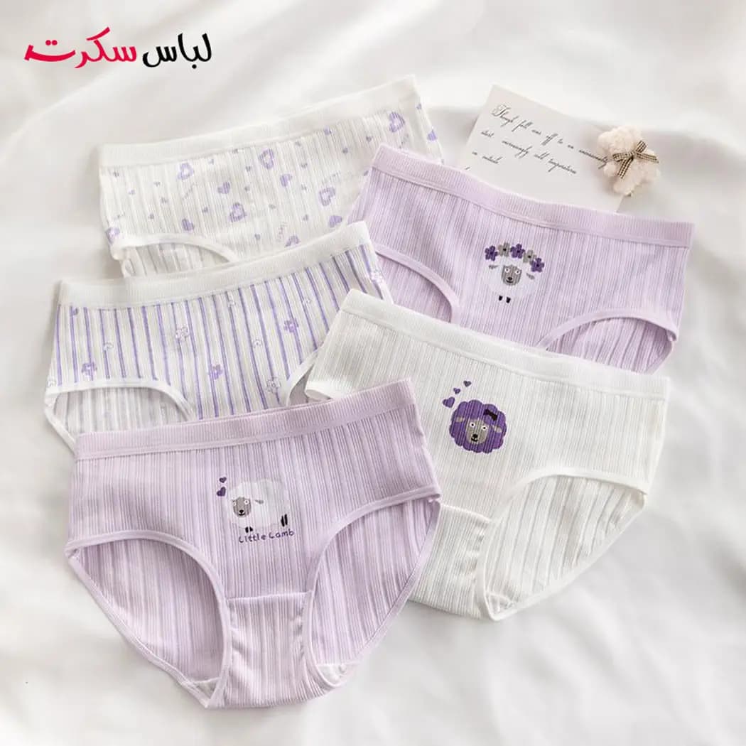 شورت نخی کبریتی بسته 3عددی ls00312 — تصویر ۶