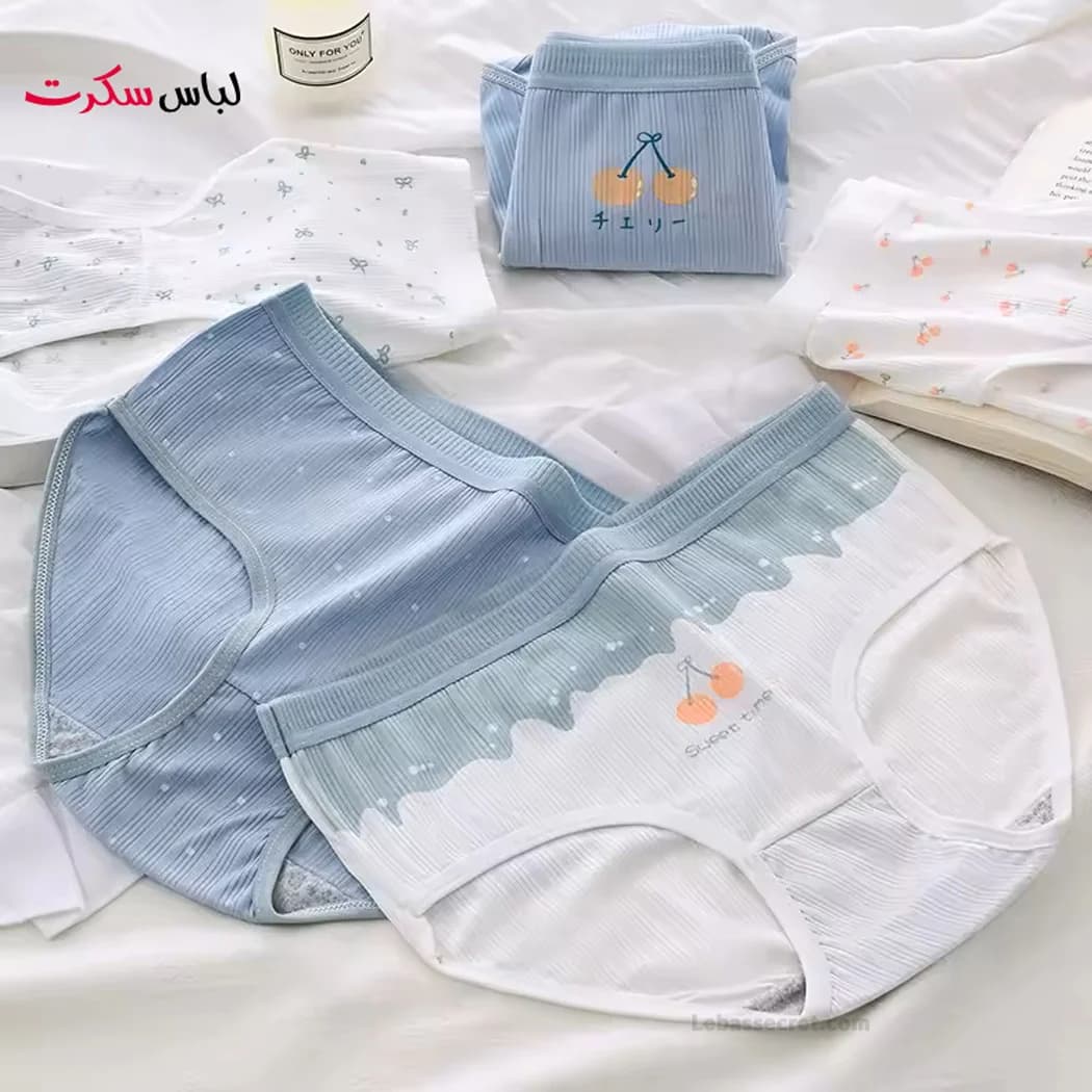 شورت نخی اسلیپ زنانه پک 3عددی lebassecret145 — تصویر ۸