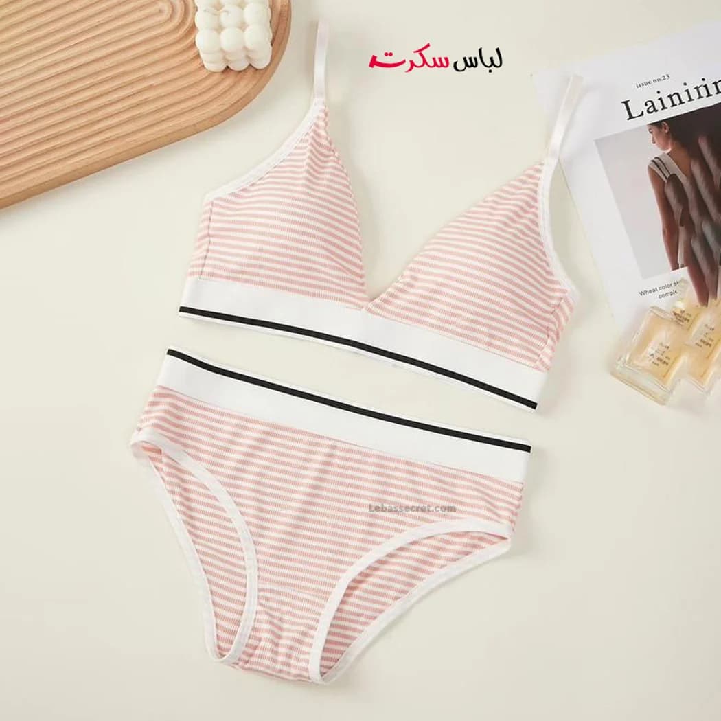 ست نیم تنه و شورت کبریتی ls7944 — تصویر ۴