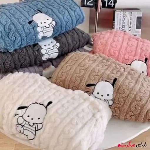 بلوز و شلوار حوله ای راحتی زنانه ls401 — تصویر ۱۱