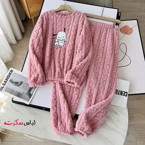 بلوز و شلوار حوله ای راحتی زنانه ls401