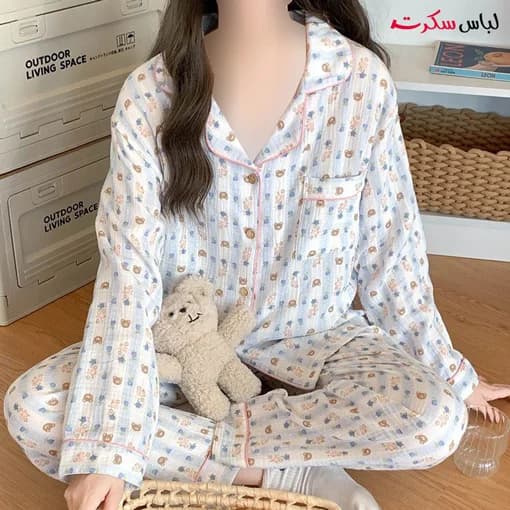 بلوز و شلوار راحتی زنانه lslux0021 — تصویر ۶