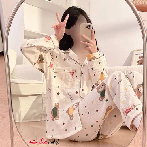 بلوز و شلوار راحتی زنانه lslux0021 — تصویر ۵