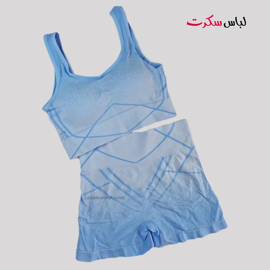 ست نیم تنه شورتک ورزشی ls828 — تصویر ۷