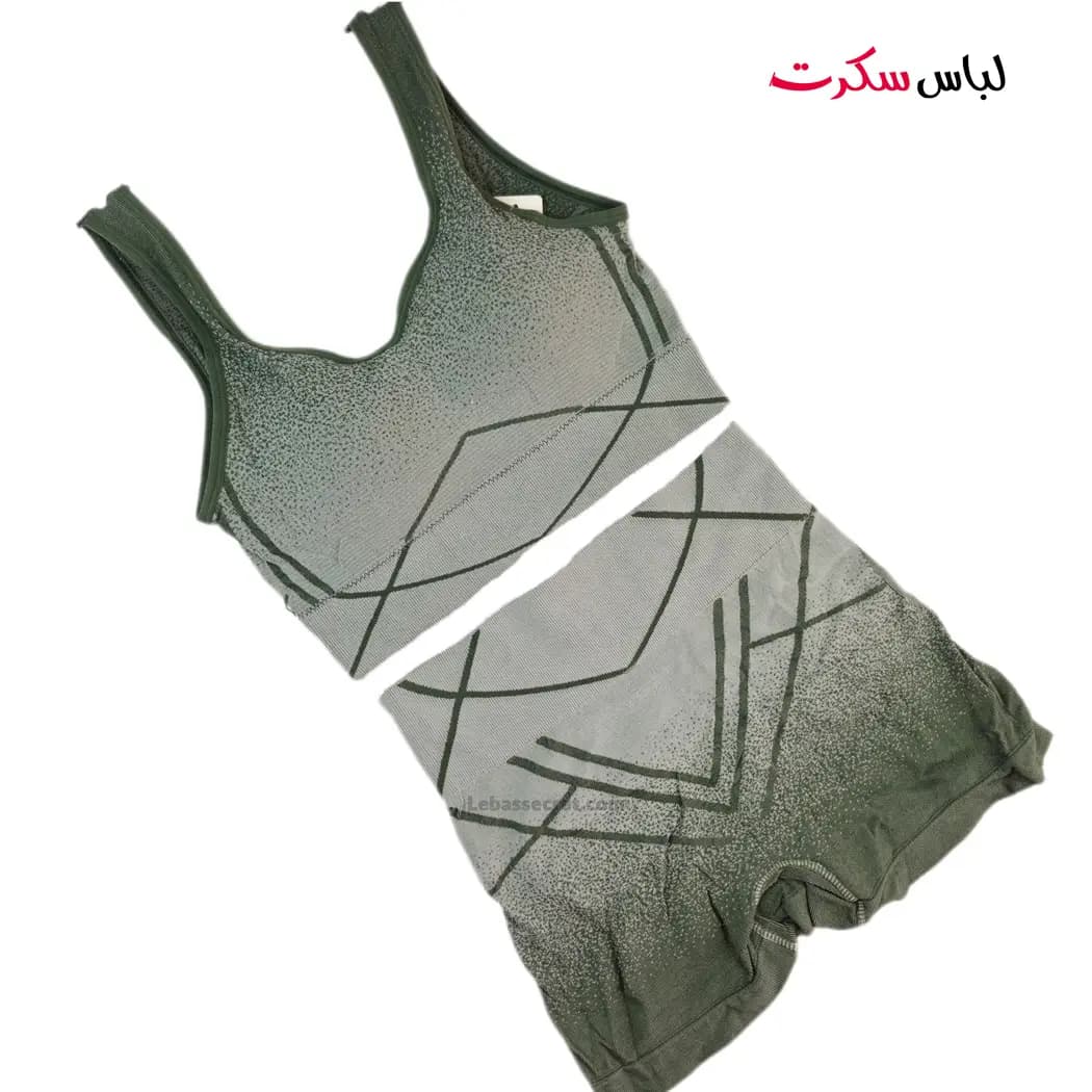 ست نیم تنه شورتک ورزشی ls828 — تصویر ۹