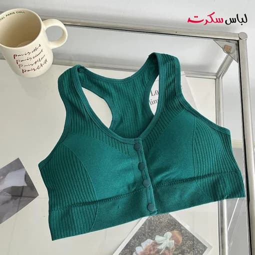 نیم تنه جلودکمه دار زنانه ls3513 — تصویر ۲