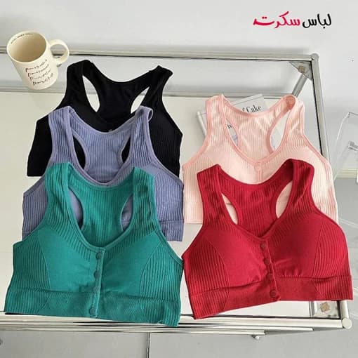 نیم تنه جلودکمه دار زنانه ls3513 — تصویر ۵