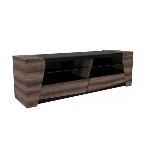 میز تلویزیون جوتی EMPERIA 10060 -مشکی براون -160 — تصویر ۳