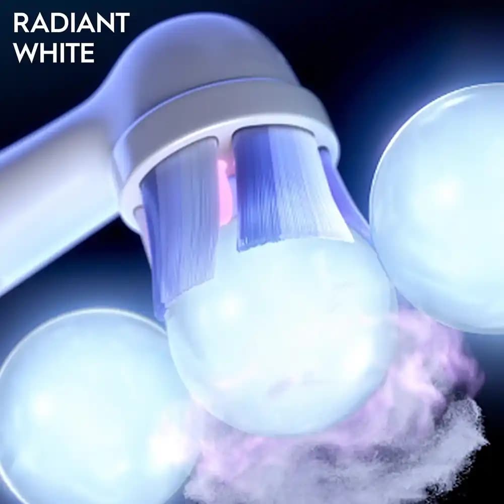 سَری مسواک برقی اورال-بی IO Radiant White 4pcs — تصویر ۱۲