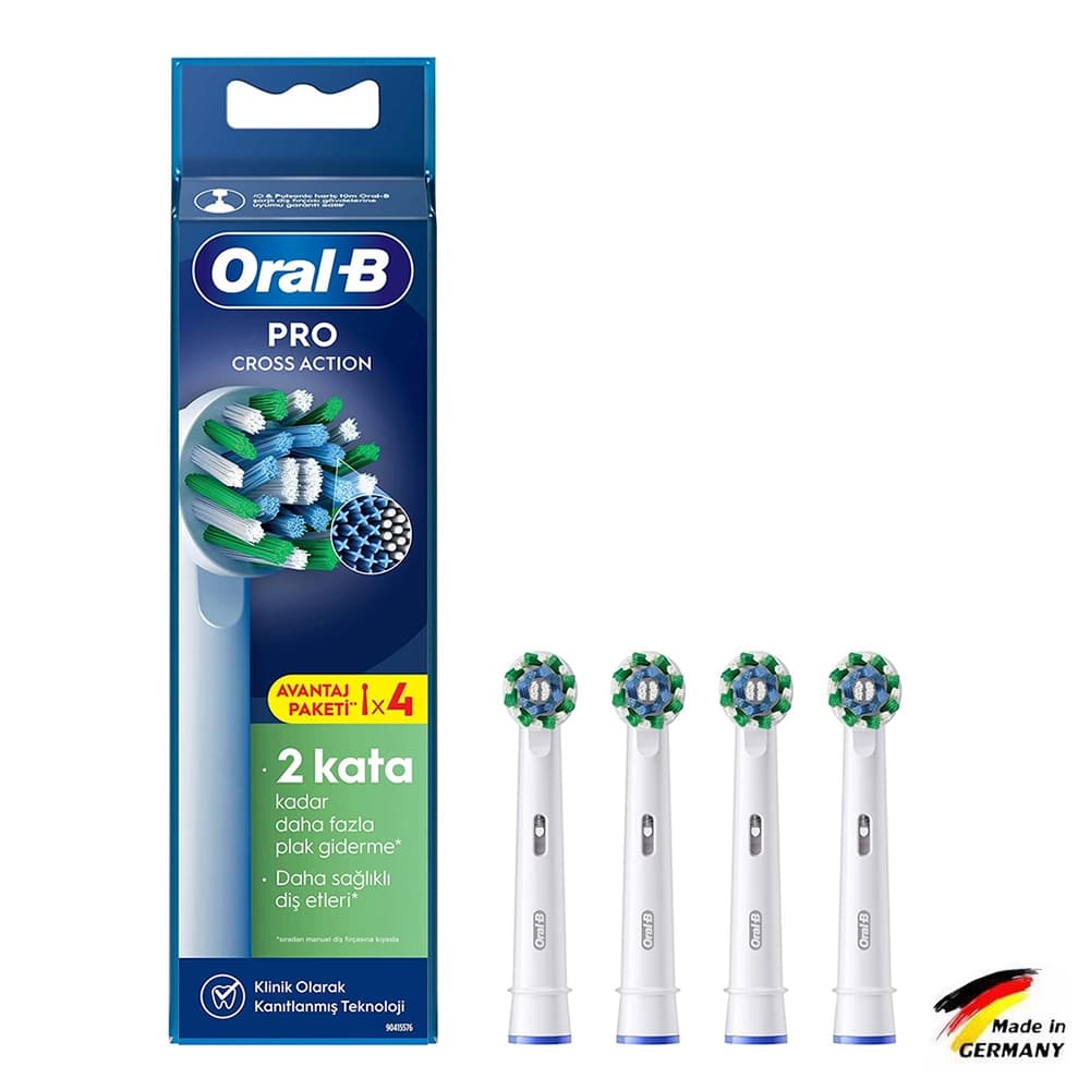 سَری مسواک برقی اورال بی pro cross action 4 pcs