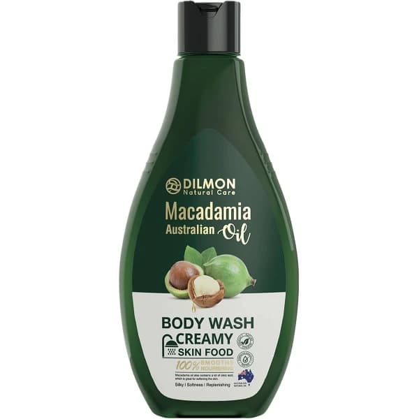 شامپو بدن دیلمون مدل Macadamia حجم 415 میلی لیتر — تصویر ۴