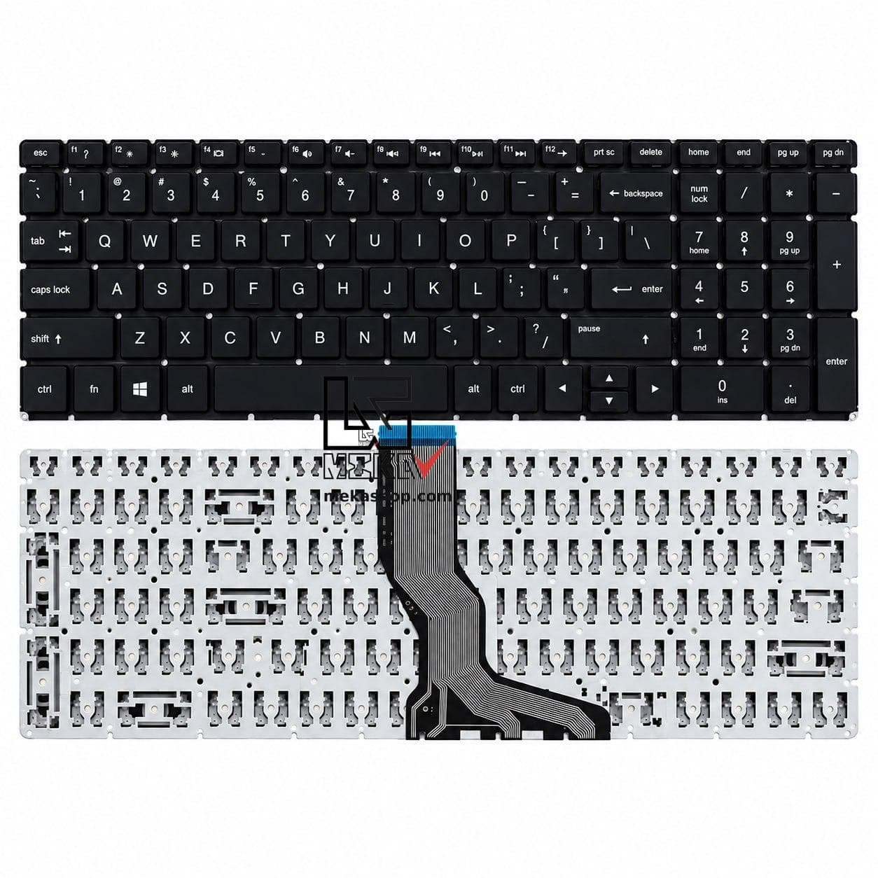 کیبورد لپ تاپ لنوو Lenovo IdeaPad 530S-14 IP530S\Yoga 730-15IKB