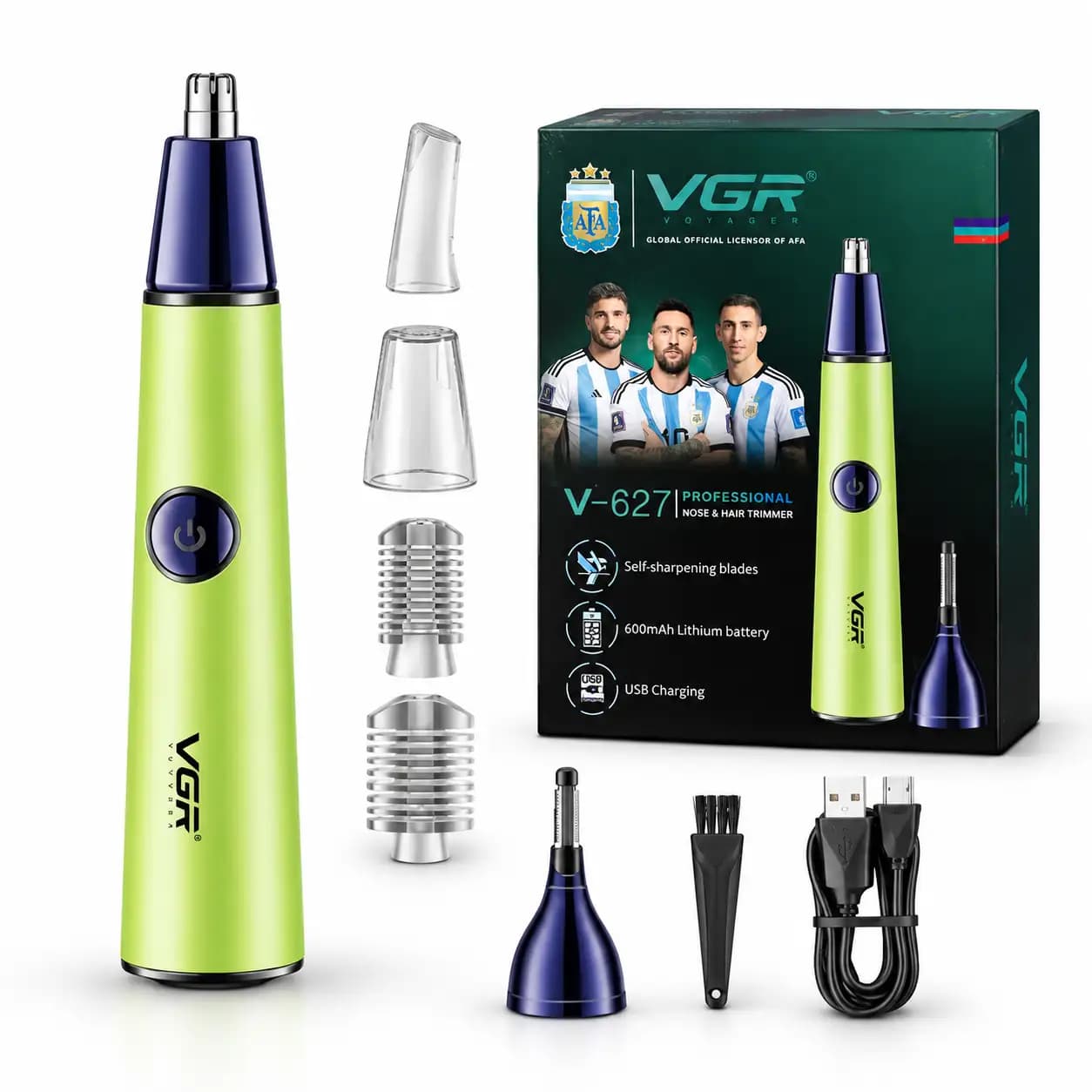 موزن گوش و بینی و تریمر چندکاره وی جی آر VGR مدل V-627 — تصویر ۶