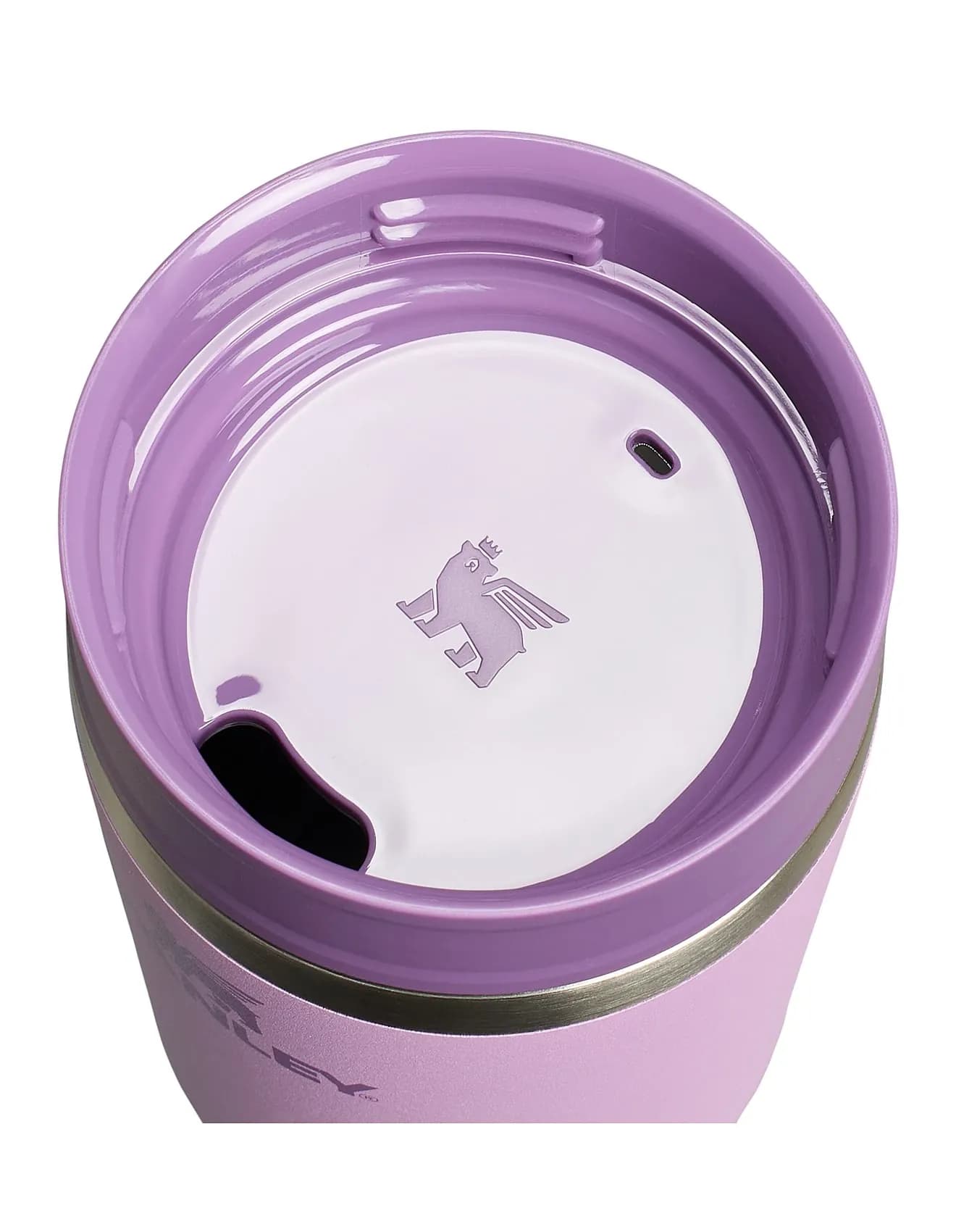 تراول ماگ کافه استنلی رنگ یاسی STANLEY Café-To-Go Travel Mug 354 ml – 40OZ — تصویر ۲
