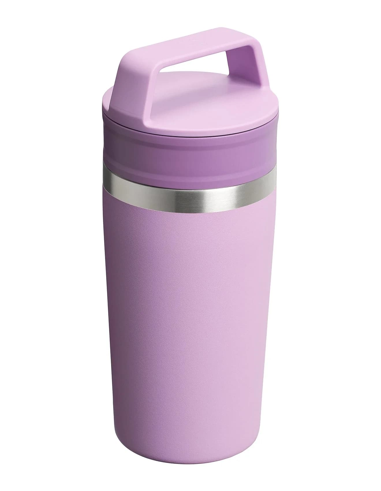 تراول ماگ کافه استنلی رنگ یاسی STANLEY Café-To-Go Travel Mug 354 ml – 40OZ — تصویر ۳