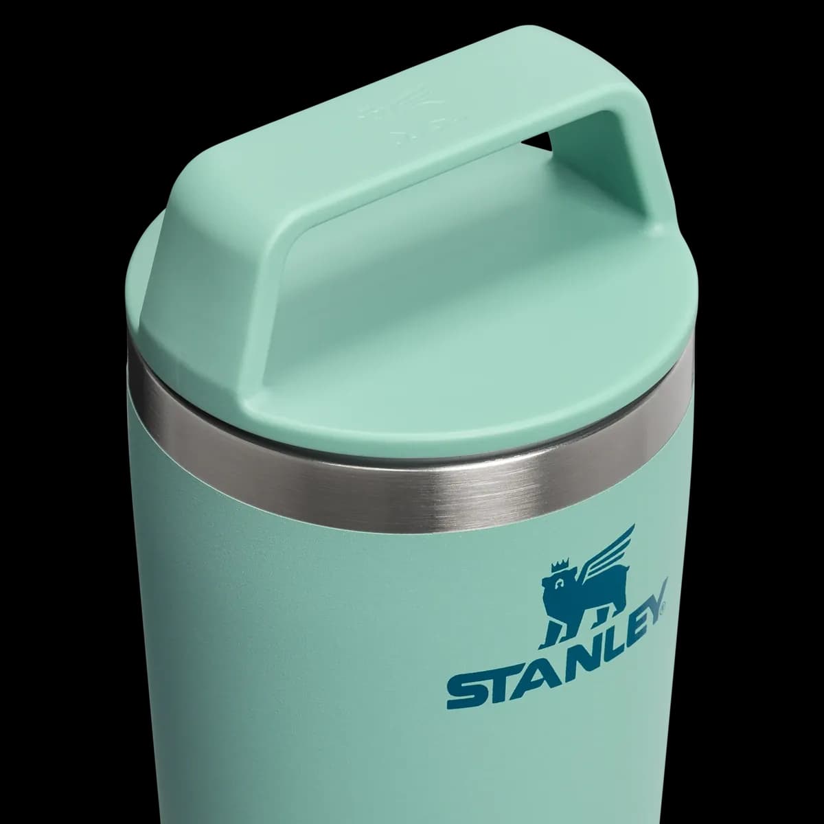 تراول ماگ کافه استنلی رنگ سبز STANLEY Café-To-Go Travel Mug 354 ml – 40OZ — تصویر ۲