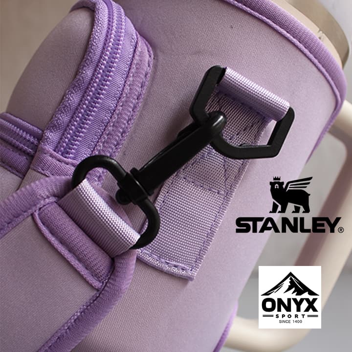 کاور ماگ استنلی دو جیب STANLEY 40 oz 1.18L رنگ یاسی — تصویر ۱۱