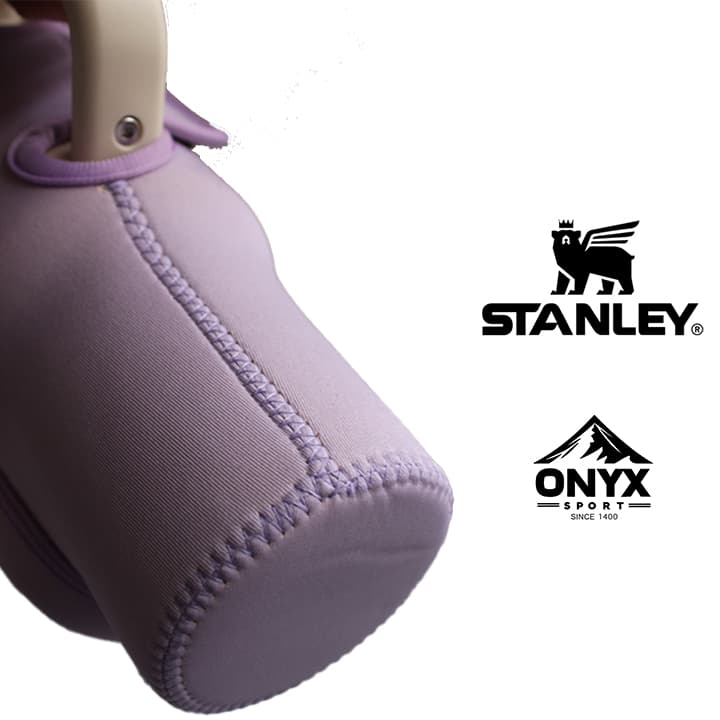 کاور ماگ استنلی دو جیب STANLEY 40 oz 1.18L رنگ یاسی — تصویر ۴