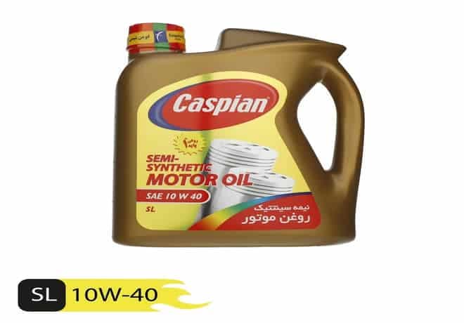 روغن موتور کاسپین مدل 10W-40 SL حجم 4 لیتر — تصویر ۹