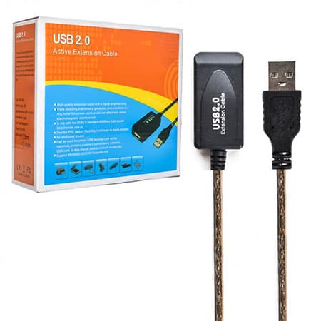 کابل افزایش طول USB برد دار کی لینک مدل K-8122 طول 5 متر — تصویر ۳