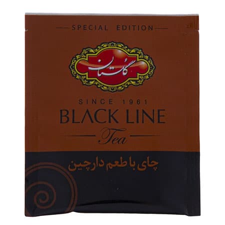چای سیاه کیسه ای گلستان با طعم دارچین پک 25 عددی — تصویر ۷