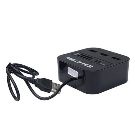 هاب 3 پورت USB 2.0 و رم ریدر مچر مدل MR-139 — تصویر ۶
