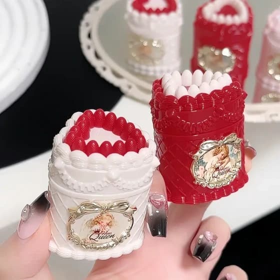 پک 3 عددی رژهای سلطنتی لب کیکی دوپ فلاور نوز heus queen — تصویر ۷