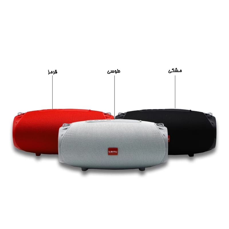 اسپیکر بلوتوثی قابل حمل لیتو مدل LK-33 — تصویر ۱۲