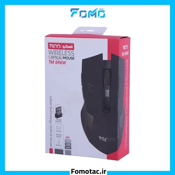 ماوس بی سیم تسکو (TSCO) مدل TM 696 W — تصویر ۱۰