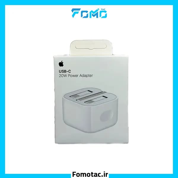 آداپتور 20W اپل(Apple) مدل BA – اصل چین — تصویر ۲