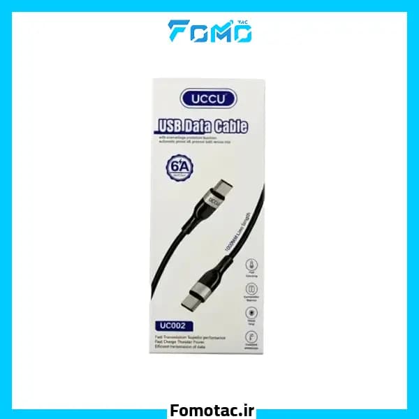 کابل شارژ دو سر تایپ‌سی UCCU مدل UC001