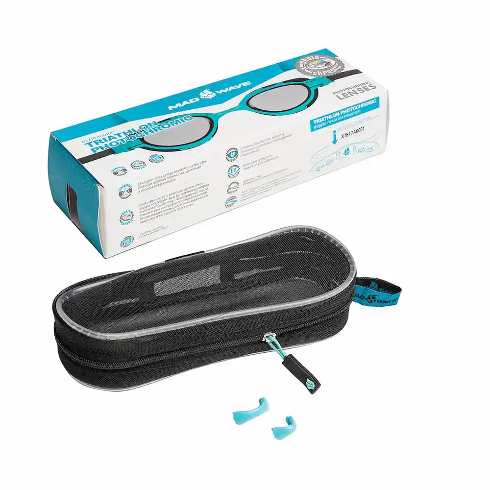 عینک شنای آبهای آزاد مدویو مدل TRIATHLON Photochromic — تصویر ۶
