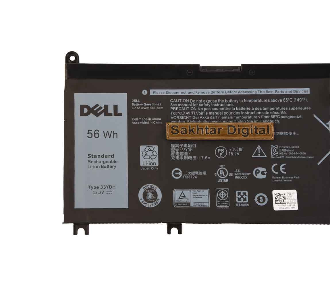 باتری اورجینال لپ تاپ دل Dell Inspiron 15 7577 / 17 7778 — تصویر ۴