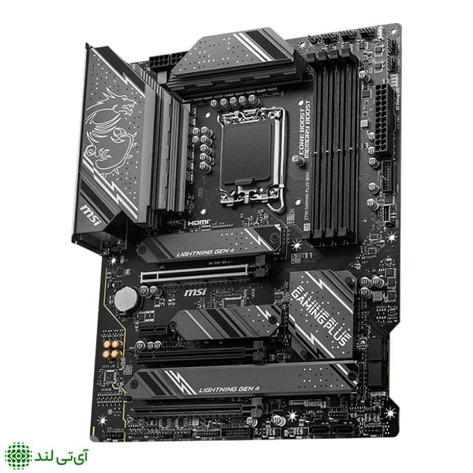 مادربرد ام اس آی مدل MSI Z790 GAMING PLUS WiFi DDR5 — تصویر ۵