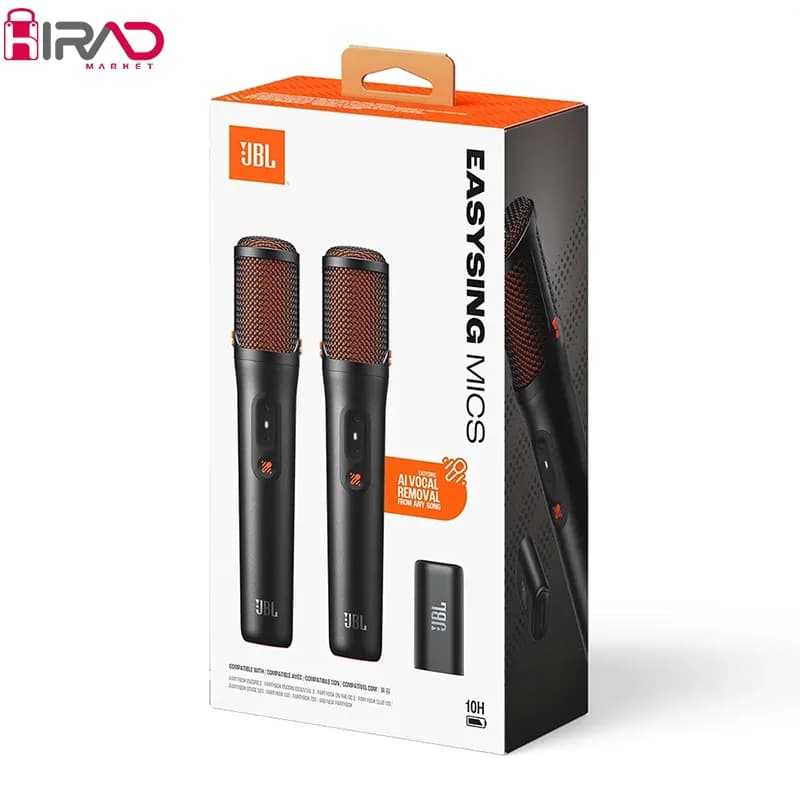 میکروفون بلوتوثی جی بی ال مدل JBL EasySing Mics — تصویر ۴