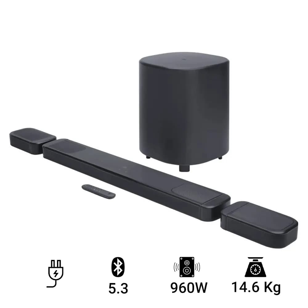 ساندبار جی بی ال مدل JBL Bar 1000 MK2
