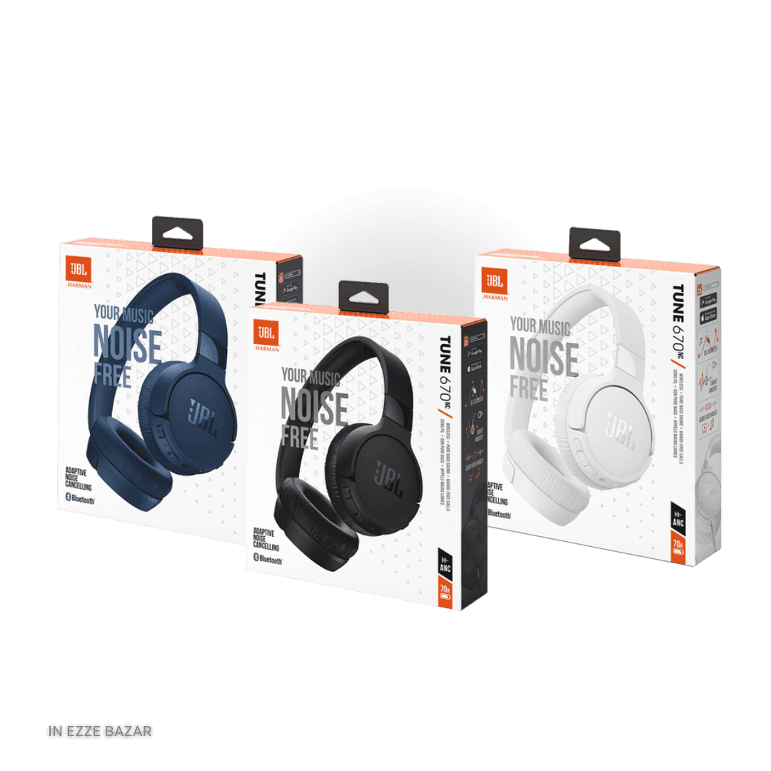 هدفون بی سیم جی بی ال مدل JBL Tune 670NC — تصویر ۸