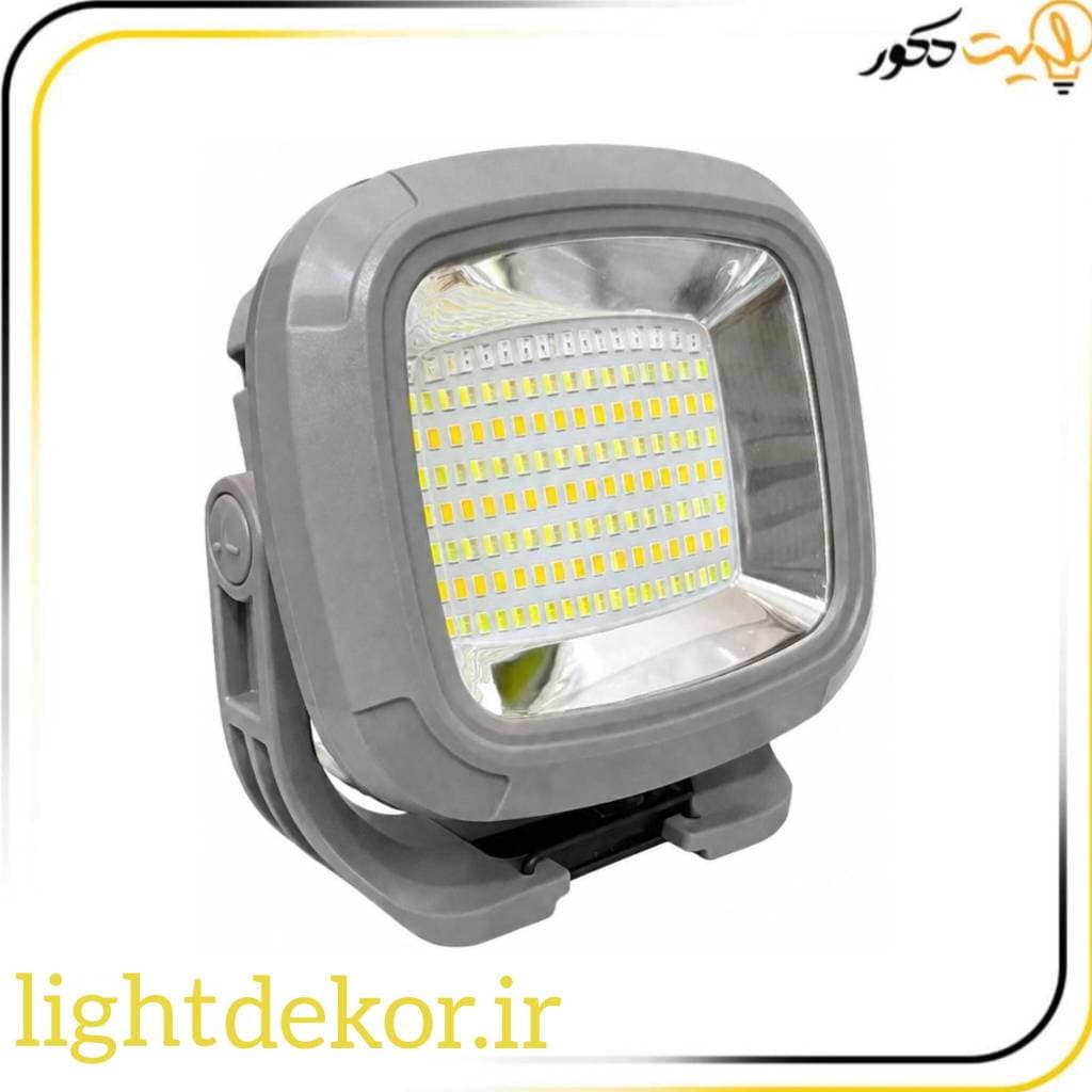 پروژکتور خورشیدی 50 وات FineBlue مدل TGD-D074 | چراغ سولار LED