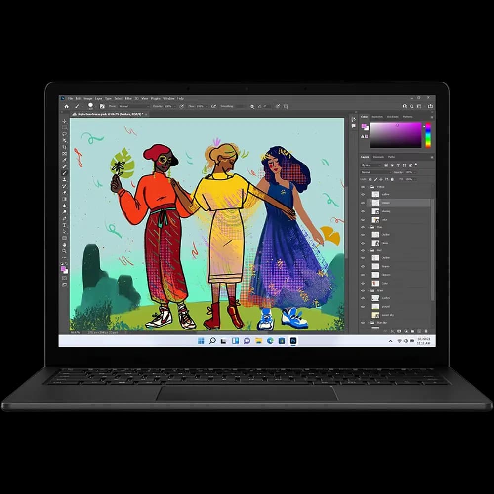 لپ تاپ استوک Microsoft Surface Laptop 4 Core i7-1185G7 | 16GB RAM، 256GB SSD — تصویر ۵