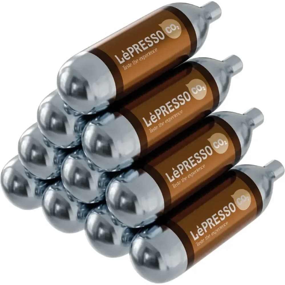 كپسول 10 عددی CO2 سودا ساز پرتابل Lepresso Co2 Chargers 8g — تصویر ۹