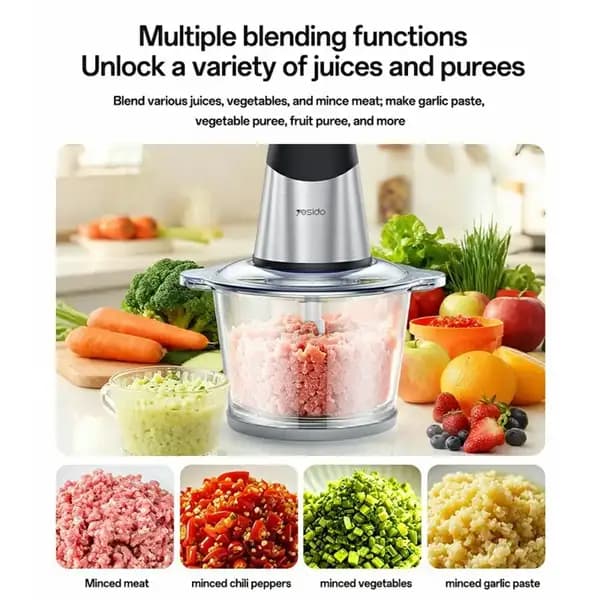 خردکن برقی کوچک یسیدو Yesido EC28 Mini Blender 400W — تصویر ۴