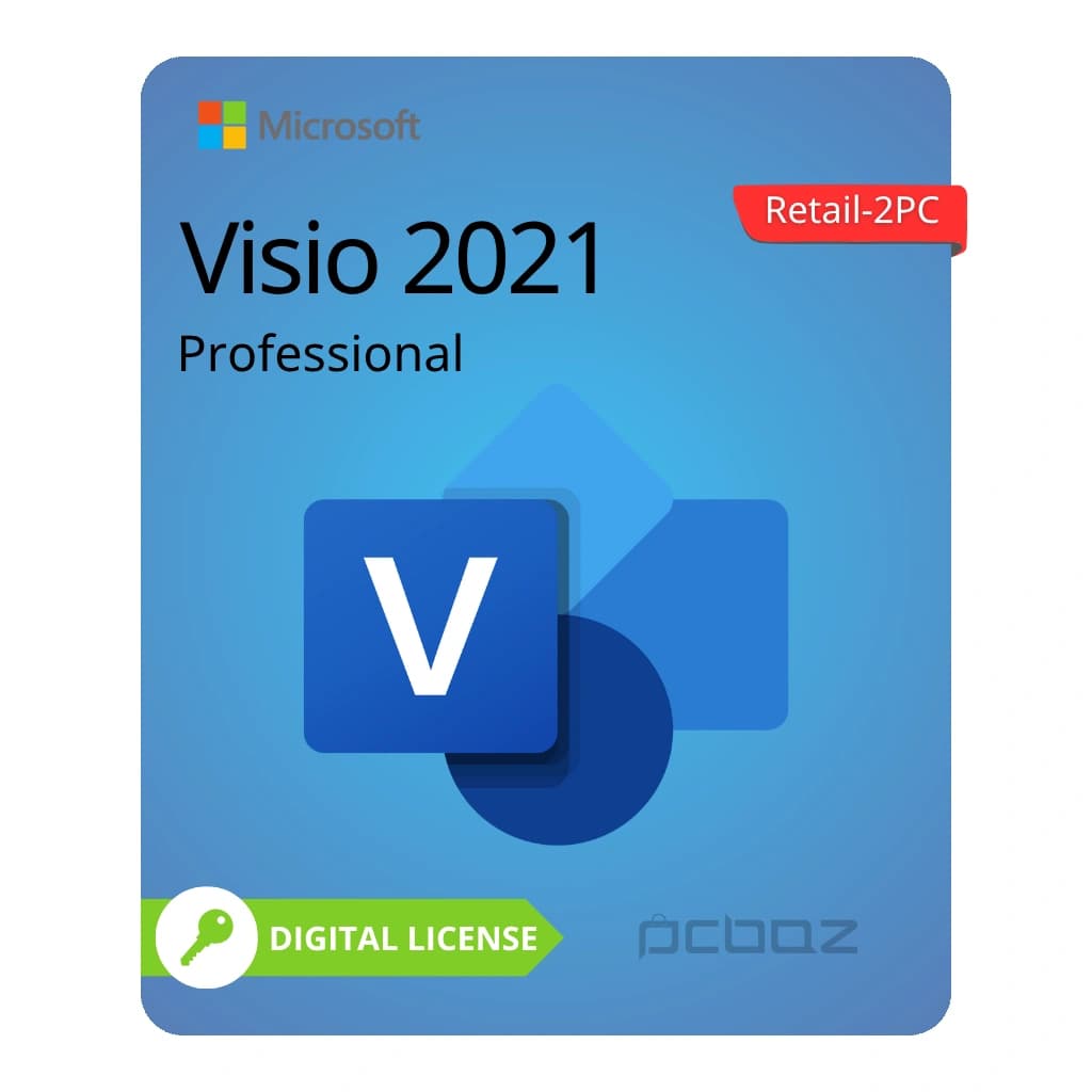 لایسنس ویزیو پرو 2021 (Retail-2PC) — تصویر ۳