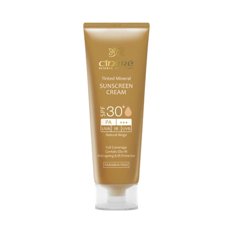 بی بی کرم ضد آفتاب رنگی SPF30 سینره — تصویر ۳