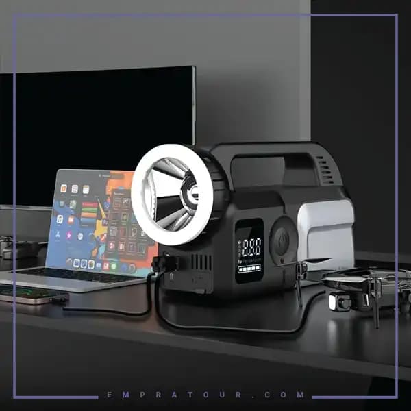 جامپ استارتر گرین لاین Savior 3000A و پمپ باد ظرفیت 24000 میلی آمپر — تصویر ۹