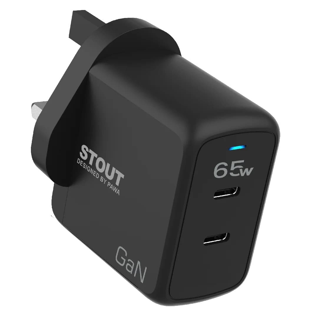 شارژر دیواری GaN Travel Charger 65W پاوا مدل PW-GN65UK — تصویر ۲