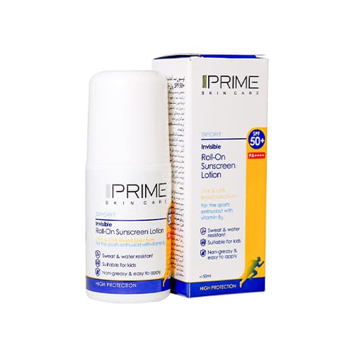 لوشن ضد آفتاب رولی و بی رنگ پرایم 50 میلی لیتر spf 50 — تصویر ۲