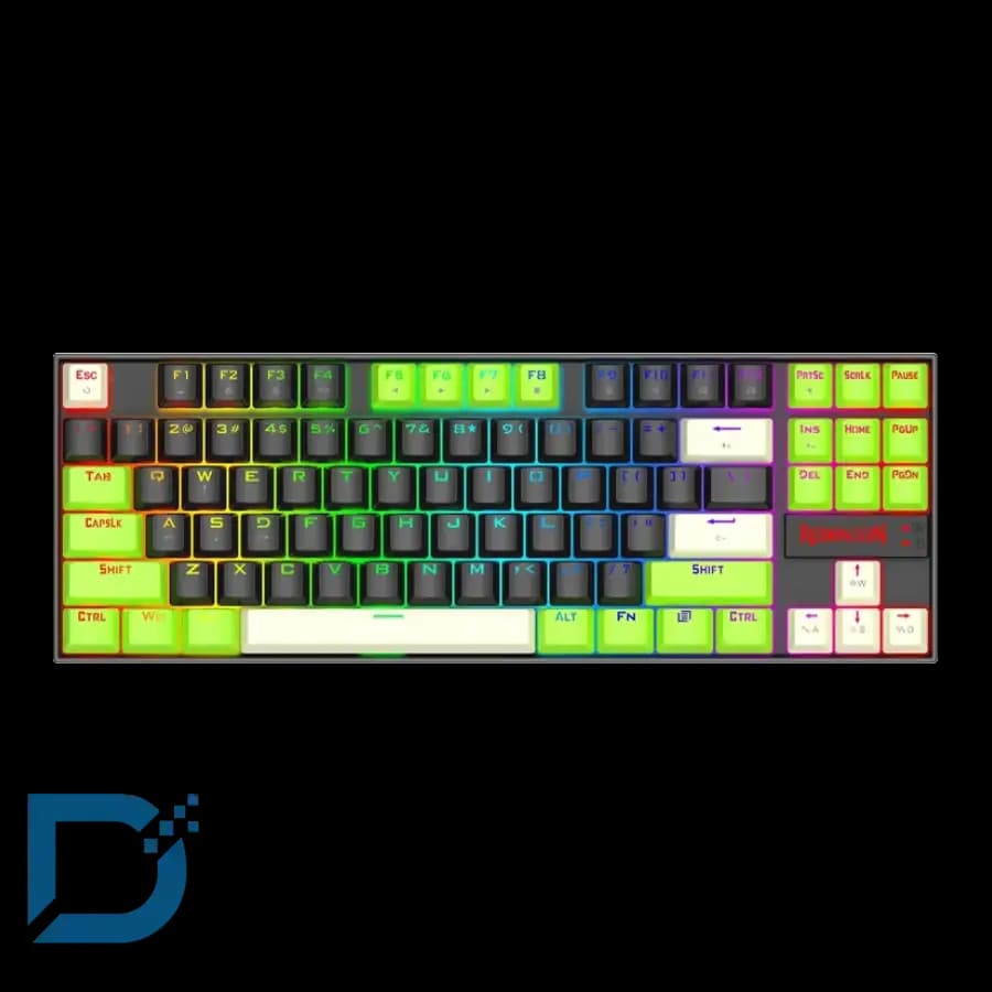 کیبورد گیمینگ با سیم ردراگون مدل KUMARA K552 BGC-M RGB