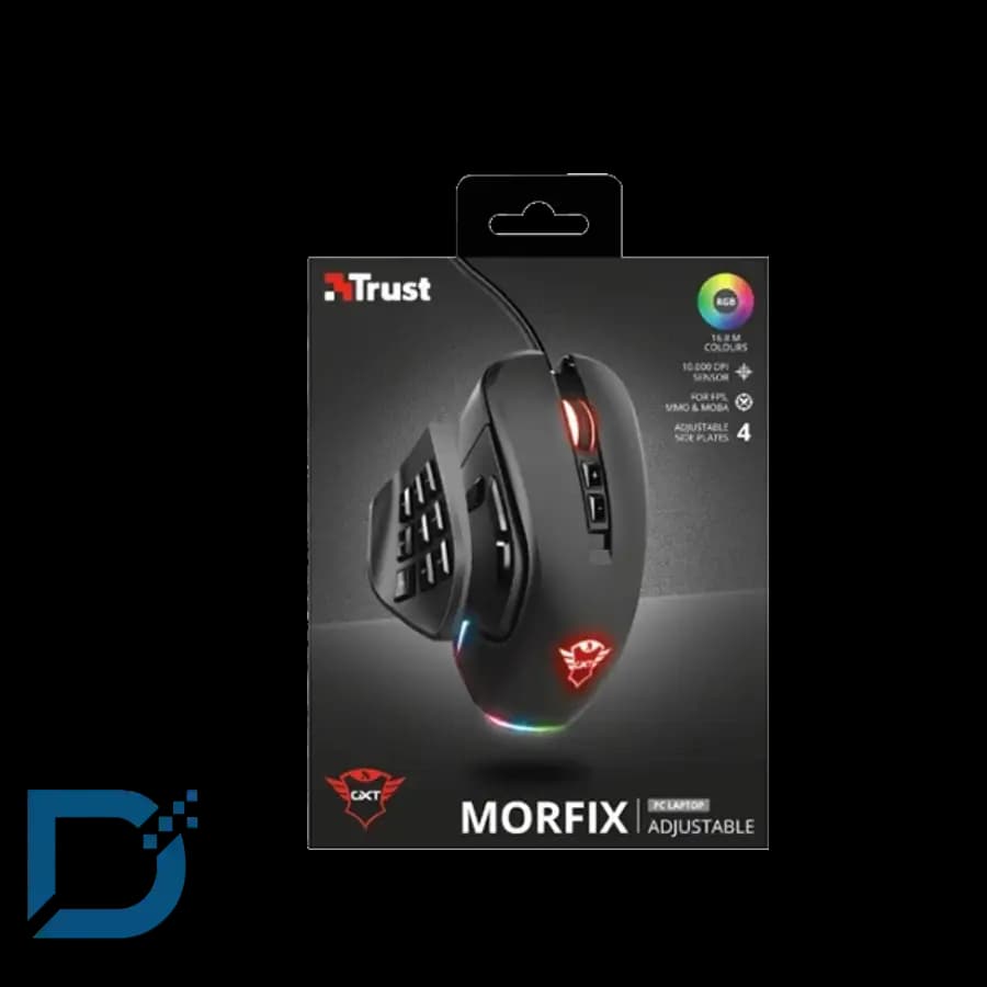 ماوس گیمینگ تراست مدل GXT 970 MORFIX CUSTOMISABLE — تصویر ۱۱