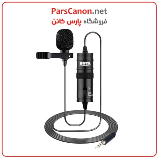 میکروفون یقه ای بویا BOYA BY-M1 Lavalier Microphone — تصویر ۸