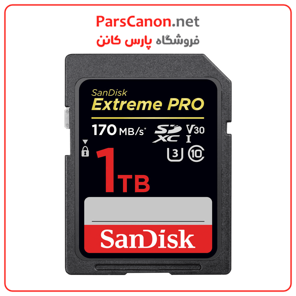 کارت حافظه سن دیسک SanDisk 1TB Extreme PRO UHS-I SDXC Memory Card — تصویر ۲